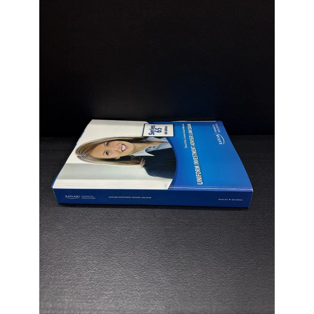 Kaplan Series 65 Securities License Exam Manual, Uniform Investment Advisor ...